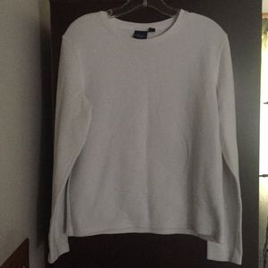 Sonoma White Long Sleeve Top M